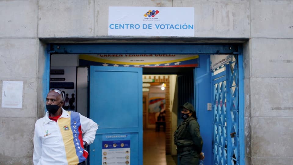 Venezuela - seggio elettorale