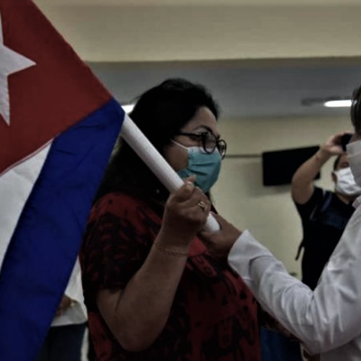 CUBA:  Parte per le Bahamas la 58a brigata medica cubana. La prima missione medica del 2022 per affrontare la pandemia.