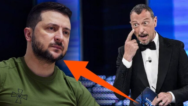 FIRMA CONTRO ZELENSKY A SANREMO: CONTRO LA SPETTACOLARIZZAZIONE DELLA GUERRA