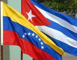 Bandiere Cuba e Venezuela