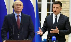 Putin e Zelenski