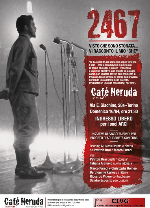 Caffè Neruda Torino 16 aprile 2023
