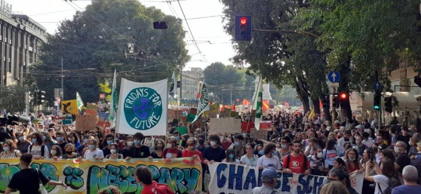 Manifestazione sul clima