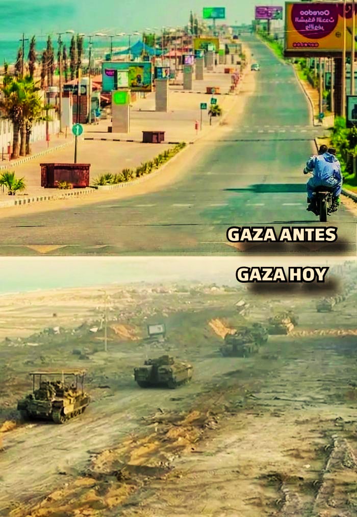 GAZA IERI E OGGI