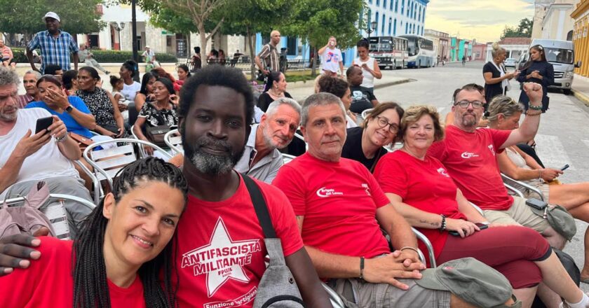 AL VIA LA SECONDA BRIGATA INTERNAZIONALE FLAI CGIL DIREZIONE CUBA