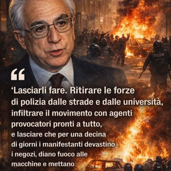 Questa intervista a Francesco Cossiga è del 2008.  Leggetela bene.